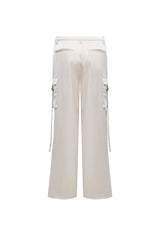 Butterfly Cargo Pant in Cream