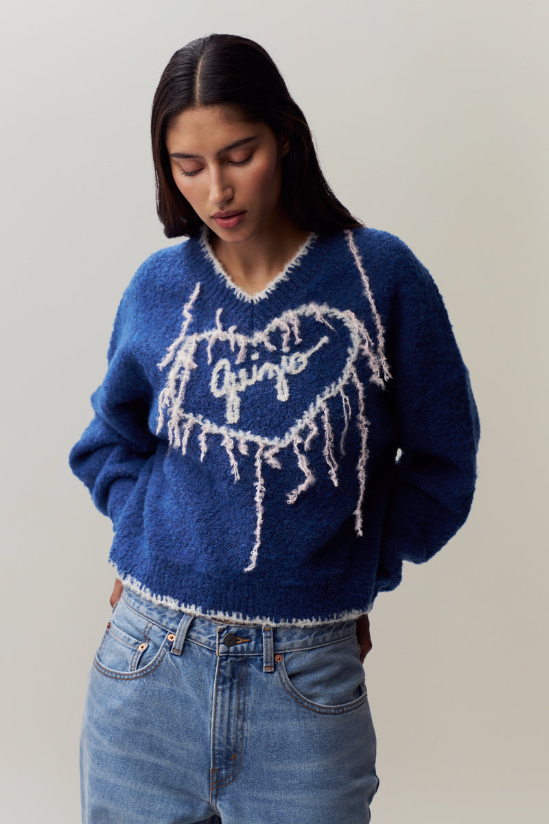 Guizio Heart Sweater | 2 Colors