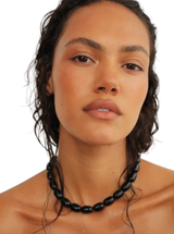 CLEMENTINE NECKLACE IN BLACK