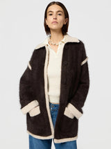 GRIZZLY JACKET IN COCOA/OATMEAL
