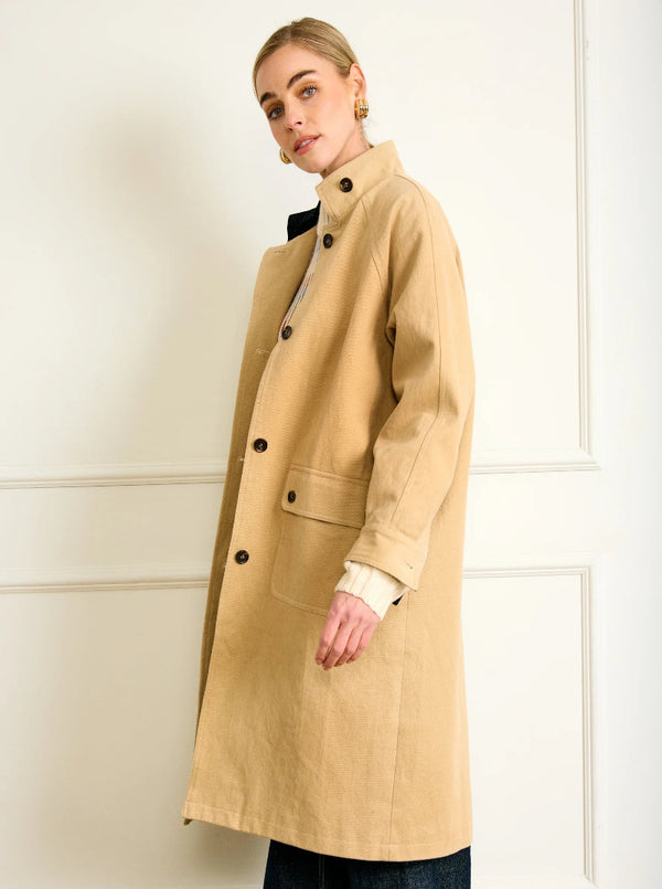 OAKLEY COAT IN BEIGE