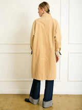 OAKLEY COAT IN BEIGE