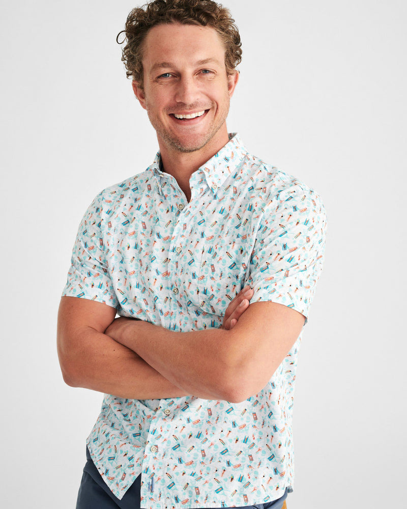 Floaty Hangin' Out Button Up Shirt