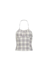 SWEET ESCAPE CAMI IN SMOKE PLAID