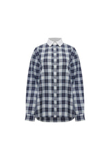 VACANZA SHIRT IN NAVY PLAID