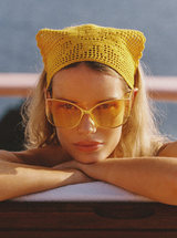 TRIANGLE BANDANA IN SUNKISSED