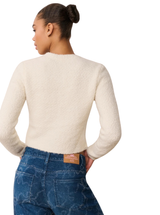 LEOCADIA CARDIGAN IN IVORY