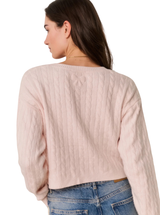 FILOMENA PULLOVER IN PALE GUAVA
