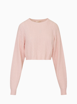 FILOMENA PULLOVER IN PALE GUAVA