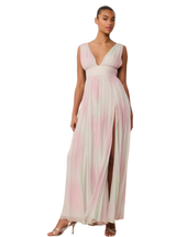 MADELEINE DRESS IN MISTY IRIS