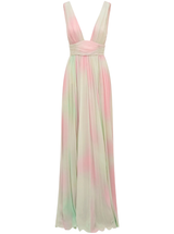 MADELEINE DRESS IN MISTY IRIS