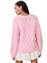 KLOSS PULLOVER IN BALLET SLIPPER