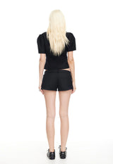 FEMME BLOUSE IN ONYX