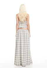 SWEET ESCAPE CAMI IN SMOKE PLAID
