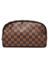 LOUIS VUITTON 2016 Damier Ebene Toiletry Bag 25