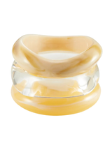 THE FORMENTERA BANGLE SET IN YELLOW