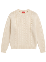 FISHERMAN KNIT IN NATURAL