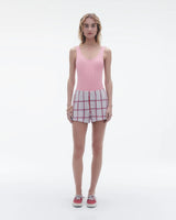 PICNIC PLAID SHORT IN CREAM COMBO