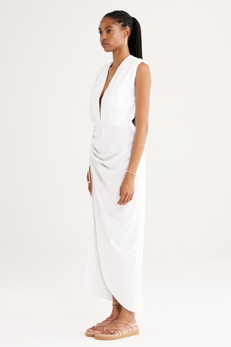 Tully Maxi in White