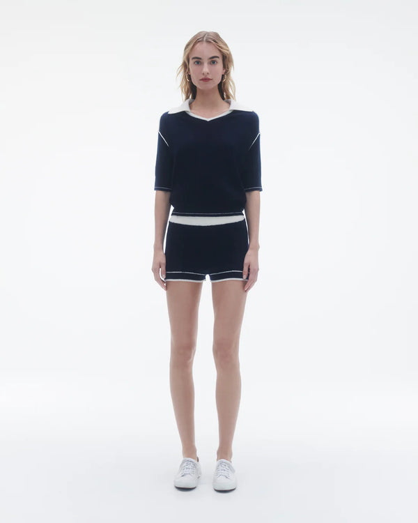 RACER SHORT IN MIDNIGHT