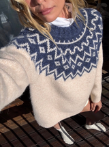 OSLO SWEATER IN SNOWCAP