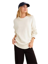 FAIR ISLE SWEATER IN SALT