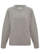 STUDIO SWEATER IN HEATHER GREY