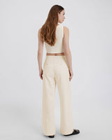 The Tori Pant in Ecru