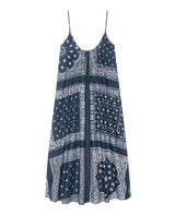 THE SLIP SLEEP DRESS IN BANDANA PATCHWORK