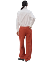 SPORT JEAN IN BURNT ORANGE