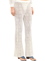 DELILAH CROCHET PANT IN SALT