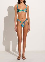 Sol Bikini Top in  Luma Floral