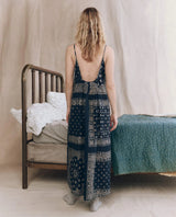 THE SLIP SLEEP DRESS IN BANDANA PATCHWORK