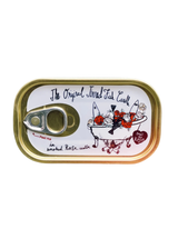 TINNED FISH CANDLE SMOKED ROSE WATER