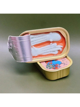 TINNED FISH CANDLE PULPO IN TOMATO SAUCE