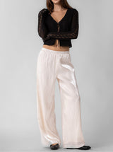 Eve Silky Pant in Cream