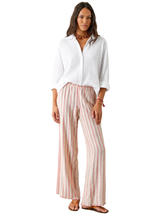 JOSEPH PANT IN DUSTY PINK