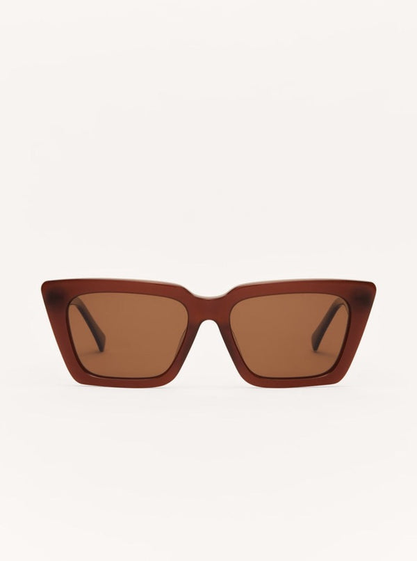 Feel Good Polarized Sunglasses in Chestnut Brown