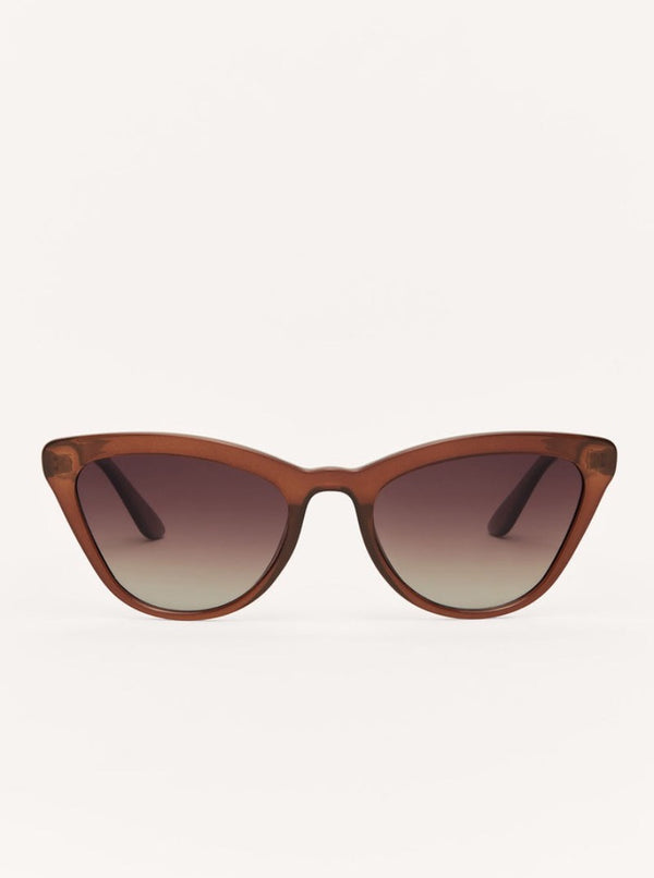 Rooftop Polarized Sunglasses in Chestnut Gradient
