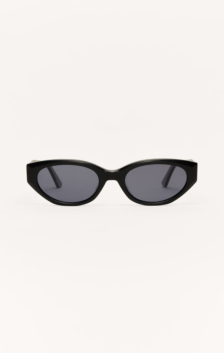 Heatwave Polarized Sunglasses in Black Grey