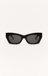 Sunkissed Polarized Sunglasses in Polished Black Grey