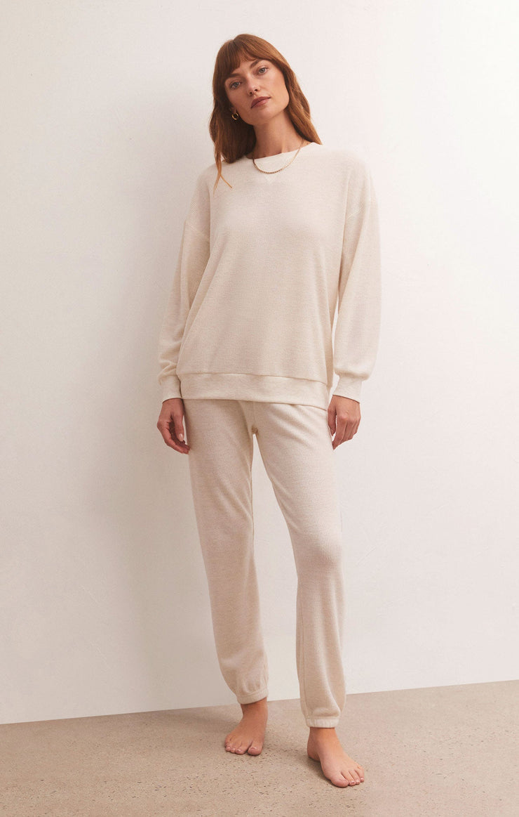 Cozy Days Thermal Sweatshirt | 2 Colors
