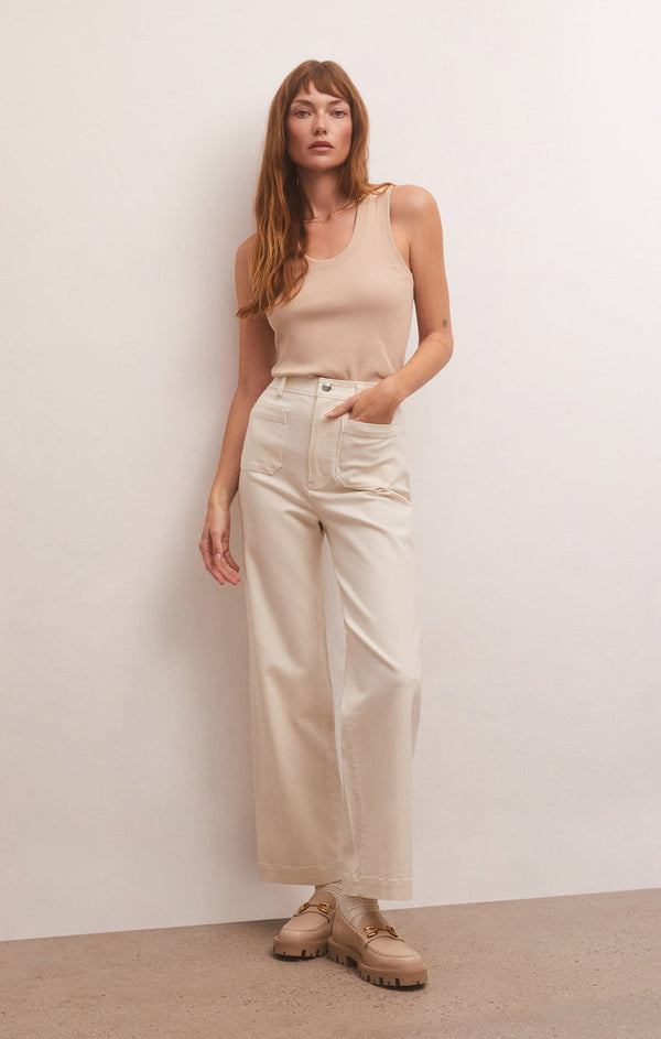 Esder Twill Pant | 2 Colors