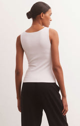 Avala V-Neck Rib Tank | 2 Colors