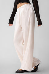 Eve Silky Pant in Cream