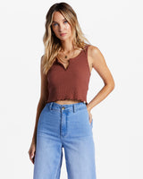Notch Tank Ribbed Tank Top | 2 Colors