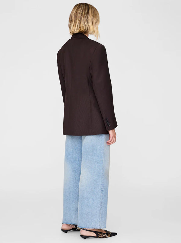ARETHA BLAZER IN DEEP BROWN