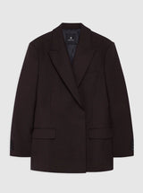 ARETHA BLAZER IN DEEP BROWN