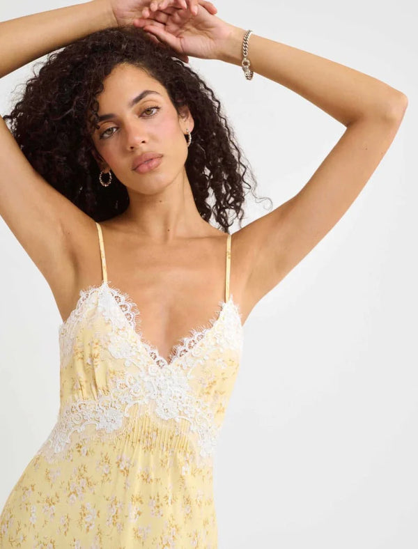 BEACHWOOD MAXI DRESS IN SUNLIT FLORA