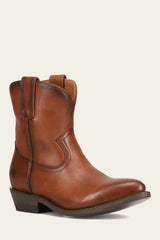 BILLY BOOT SHORT IN COGNAC